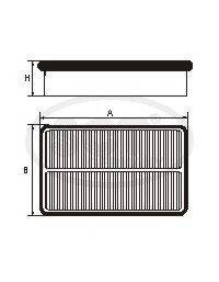 Воздушный фильтр DAIHATSU MIRA/STORIA/SIRION/YRV 1.0/1.3 98- Фотография SCT SB2173