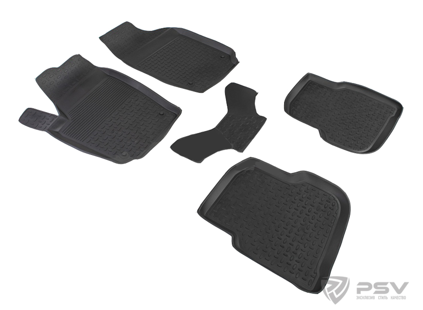 Коврики VW POLO SEDAN 2009-н.в. с выс.бор Фотография SEINTEX 82371