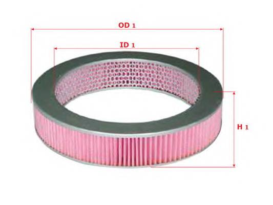 Фильтр воздушный NISSAN Patrol / Safari 80-90 Primera 90-98 Фотография Sakura A1501