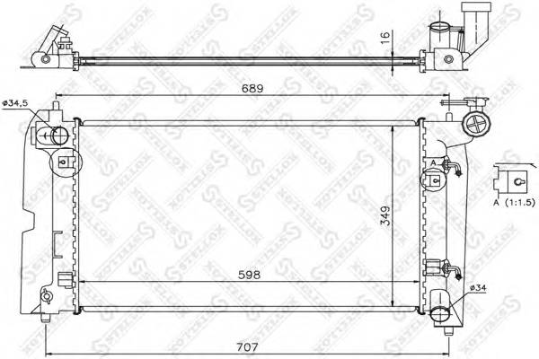 Фотография Stellox 1025067SX