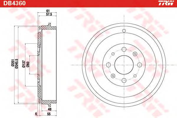 Фотография TRW DB4360