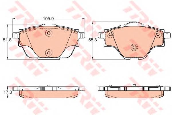 Фотография TRW GDB2034