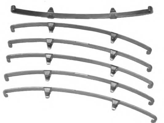 Колодки тормозные дисковые 2496x1185x282mm T3010 Фотография Textar 2911303