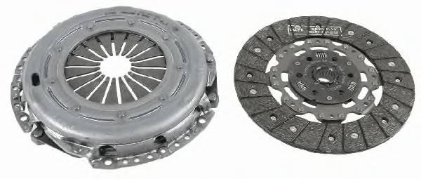 Комплект сцепления без выжимного FORD C-MAX 07- FOCUS C-MA Фотография SACHS 3000970002